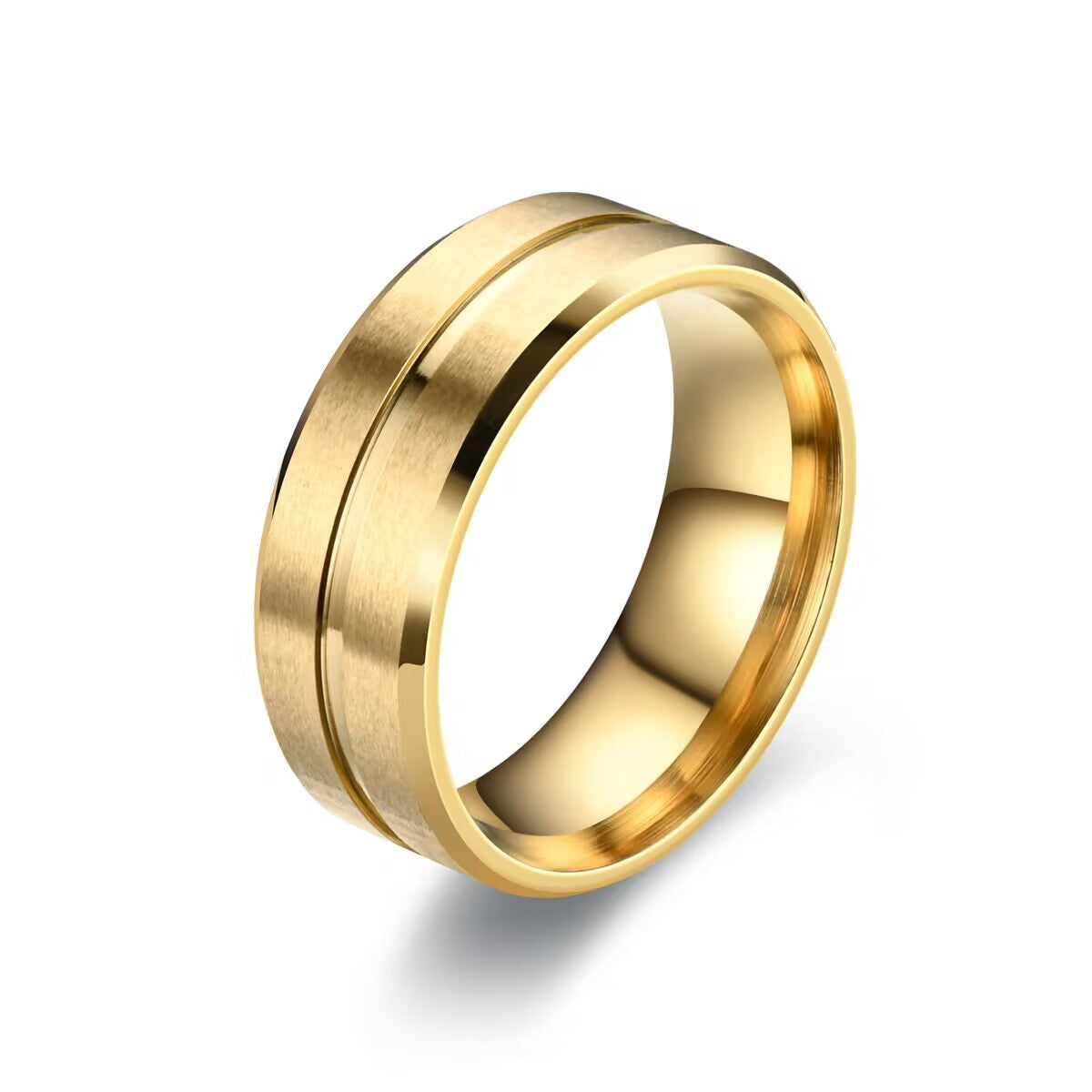 Herren Ring mit modernem und stilvollem Design aus hochwertigem Edelstahl Shop Nory