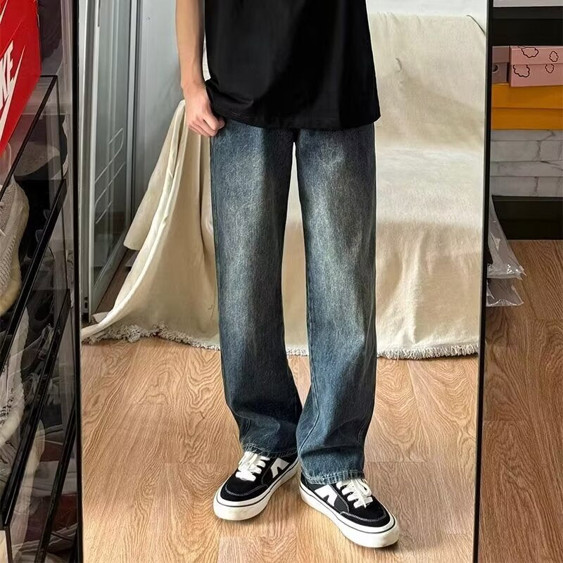 Herren Modische Weite Jeans Shop Nory