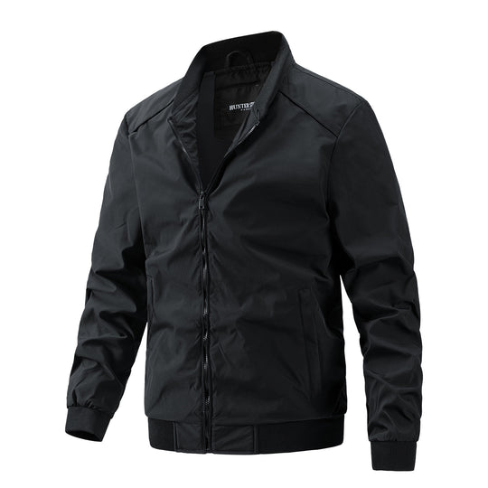 Herren Freizeit-Bomberjacke mit hohem Kragen Shop Nory