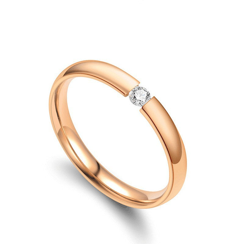 Damen Ring mit funkelndem Zirkonia und elegantem, geschwungenem Design Shop Nory