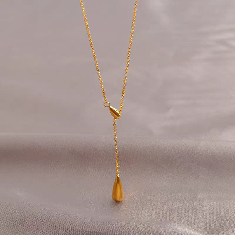 Damen Moderne Tropfen Lariat Halskette Shop Nory