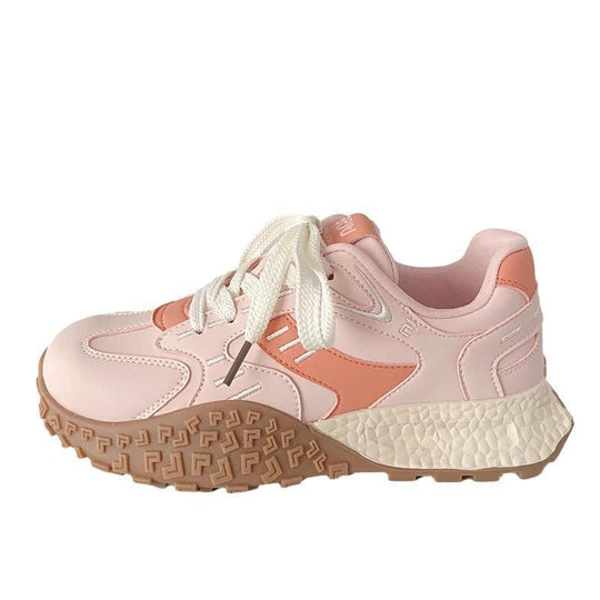 Damen Plateau-Chunky-Sneaker mit reflektierenden Mesh-Einsätzen, gepolstertem Komfortkragen und stoßdämpfender Sohle Shop Nory