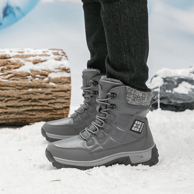 Herren Winterboots mit isolierendem Innenfutter und rutschfester Sohle