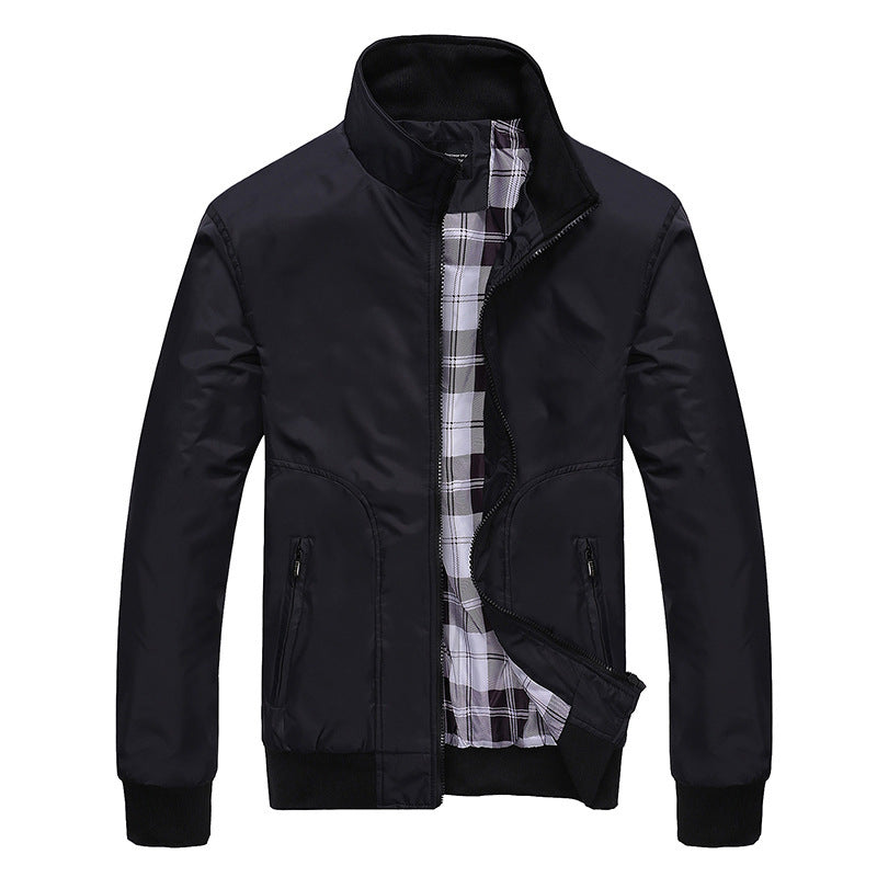 Herren Camouflage-Bomberjacke mit Ärmeltasche, elastischen Bündchen und leichter Windbreaker-Qualität Shop Nory