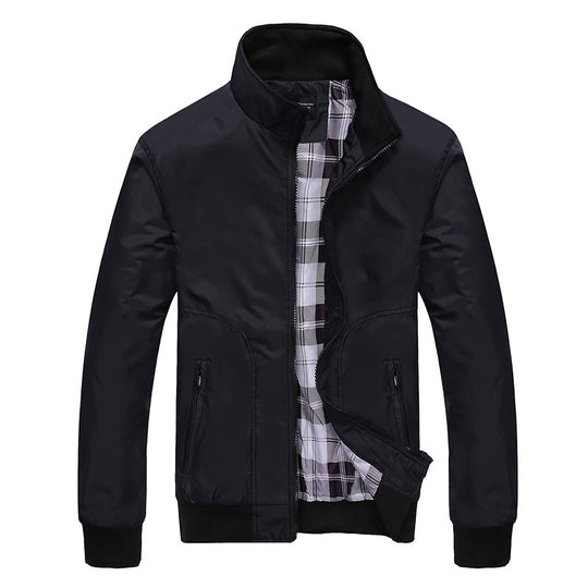 Herren Camouflage-Bomberjacke mit Ärmeltasche, elastischen Bündchen und leichter Windbreaker-Qualität Shop Nory