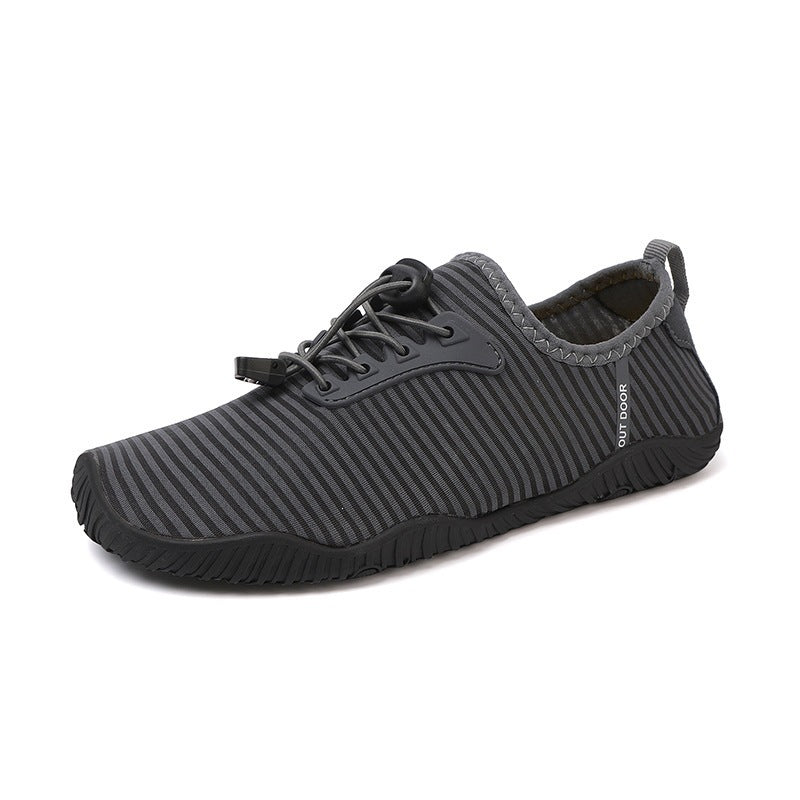 Damen Atmungsaktive Strick-Freizeitschuhe mit rutschfester Flexsohle und Schnell-Lacing Shop Nory