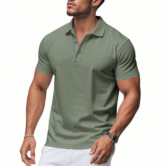 Herren Polohemd mit modernem Schnelltrocknungsstoff und eleganter Passform
