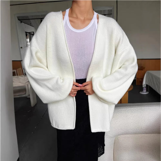 Damen Gemütlicher Oversized Strickcardigan Shop Nory