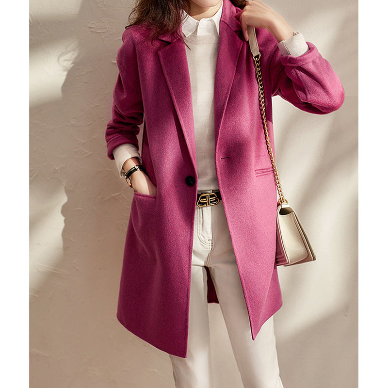 Damen eleganter und modischer Langblazer Shop Nory