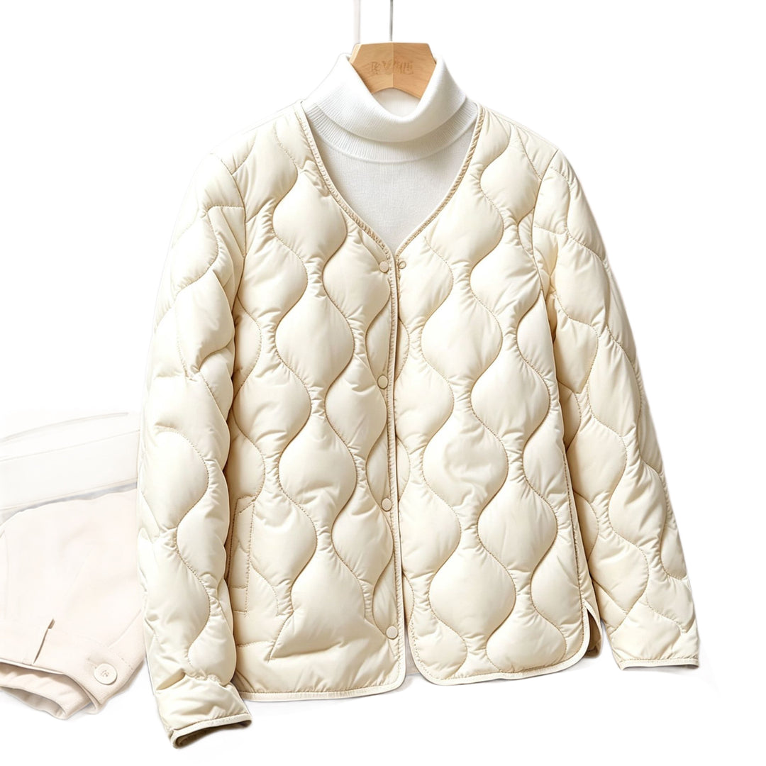 Damen Stilvolle, wattierte Freizeitjacke Shop Nory