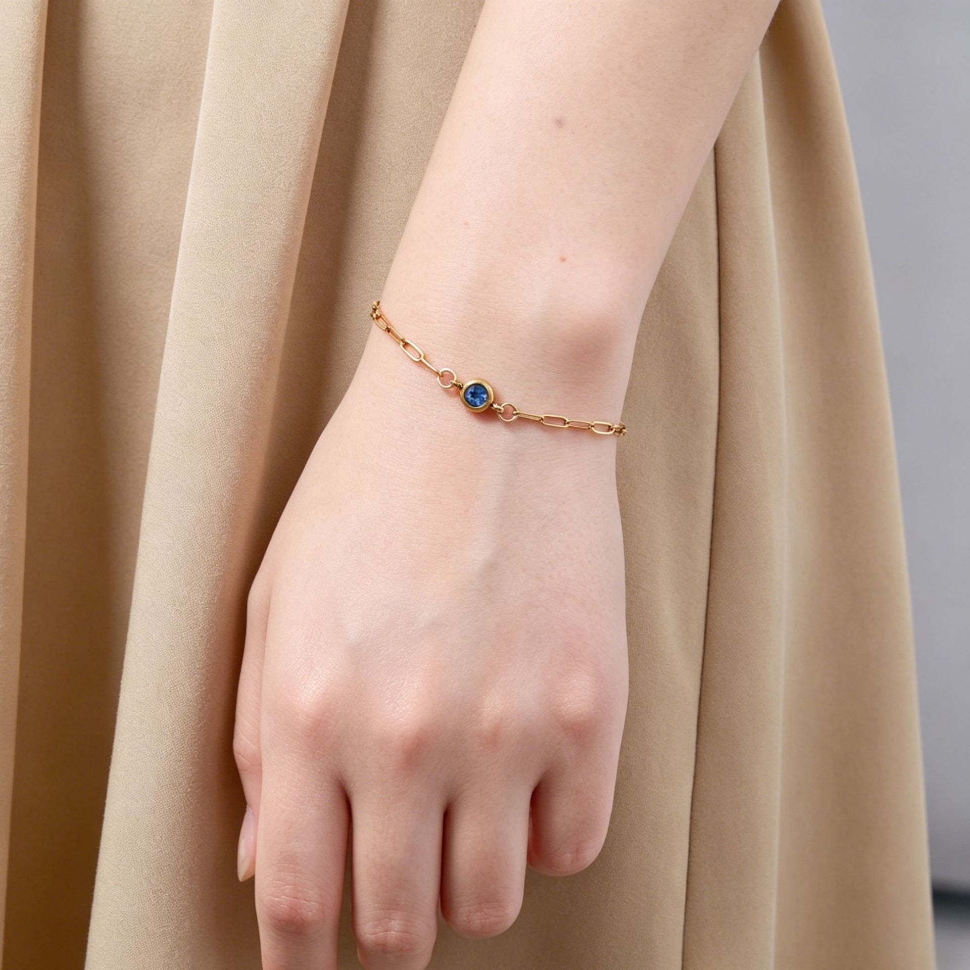 Damen zartes Armband mit funkelndem Kristall Shop Nory