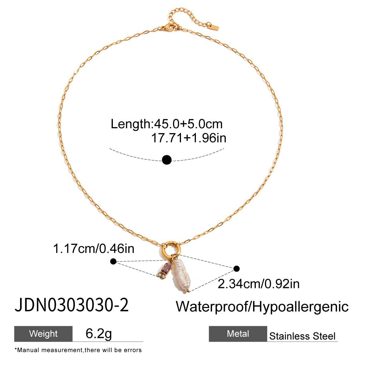 Damen Halskette mit elegantem Anhänger und hypoallergener Verarbeitung Shop Nory