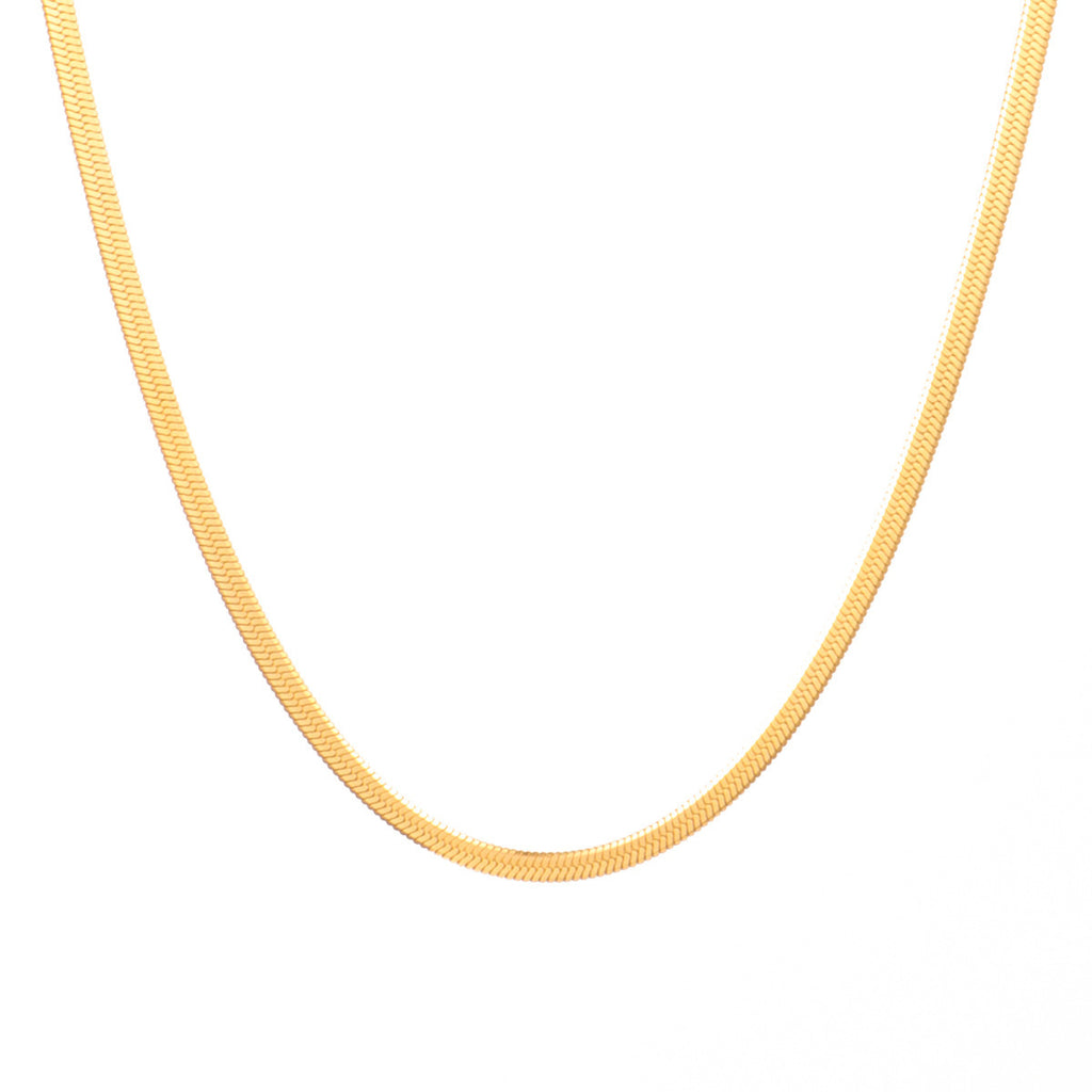 Damen elegante Halskette mit geschwungenem Design Shop Nory
