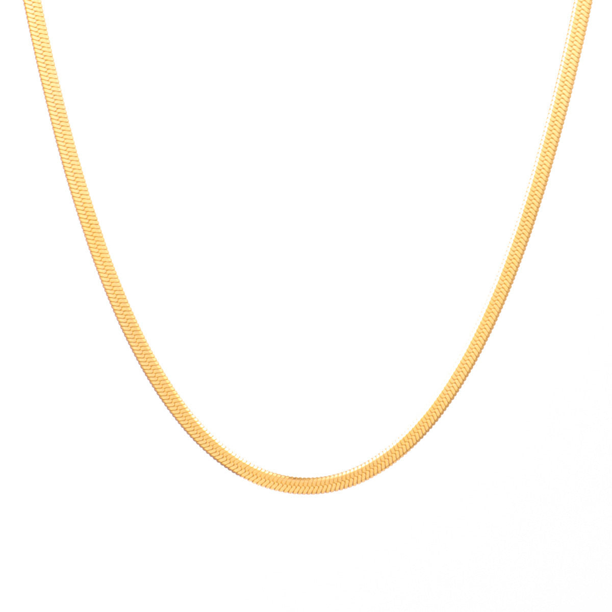 Damen elegante Halskette mit geschwungenem Design Shop Nory