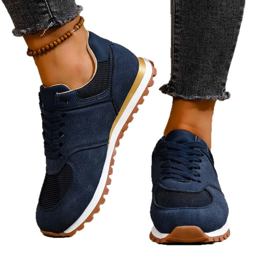Damen Sportliche Sneakers mit atmungsaktiver Mesh-Oberfläche und rutschfester Sohle