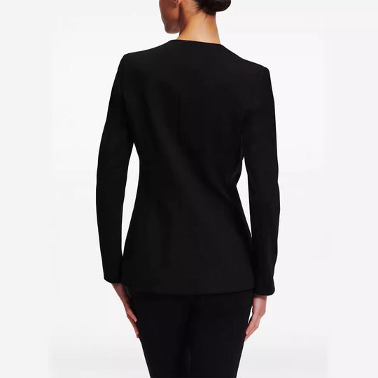 Damen Cape-Ärmel Tailoring-Blazer mit taillierter Silhouette und ausgestellter Hose mit Beinschlitz Shop Nory