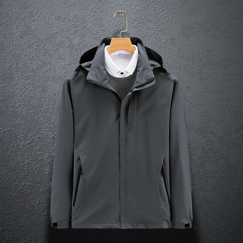 Herren Funktionale Wind- und Wetterjacke Shop Nory