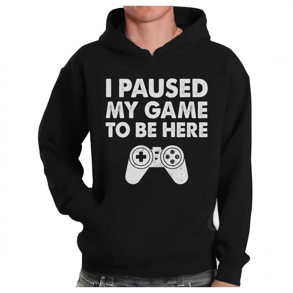 Herren Kreativer Kapuzenpullover mit Gaming-Motiv Shop Nory
