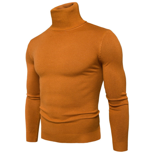 Herren Rollkragenpullover aus feiner Merinowolle
