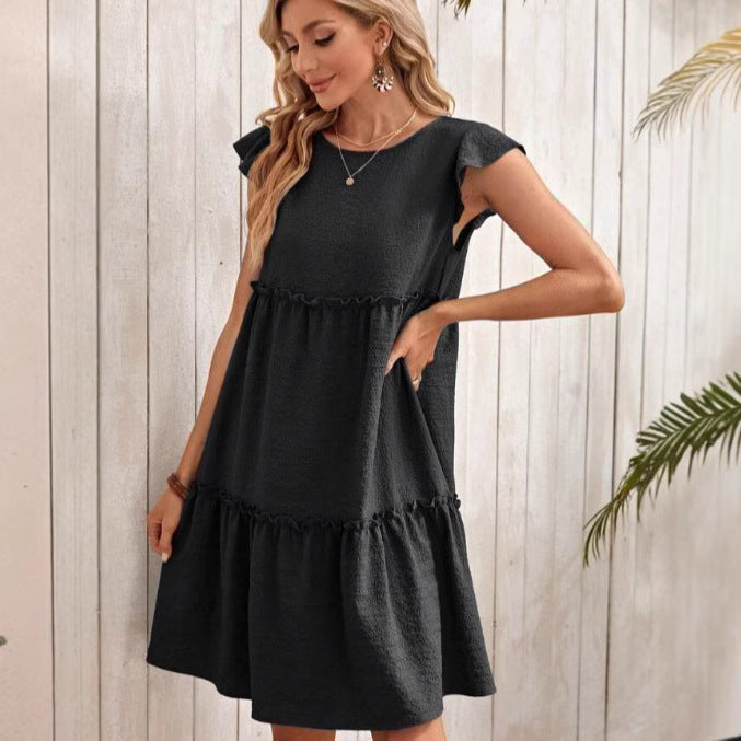 Damen lässiges Sommerkleid Shopnory