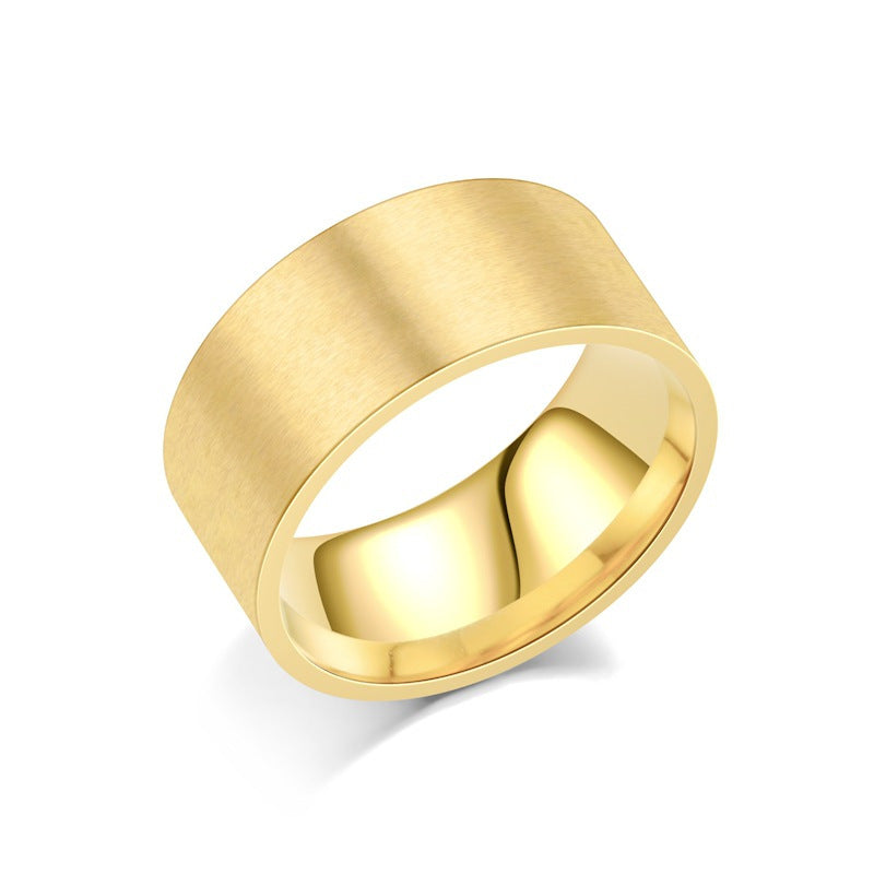 Damen Mattierter Hochwertiger Ring Shop Nory