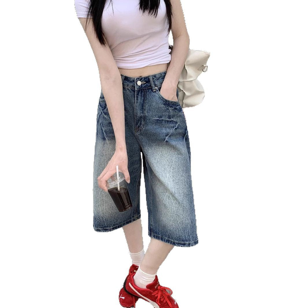 Damen Jeans-Shorts Shopnory