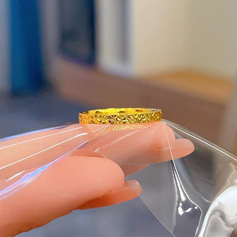 Damen eleganter, strukturierter Ring Shop Nory
