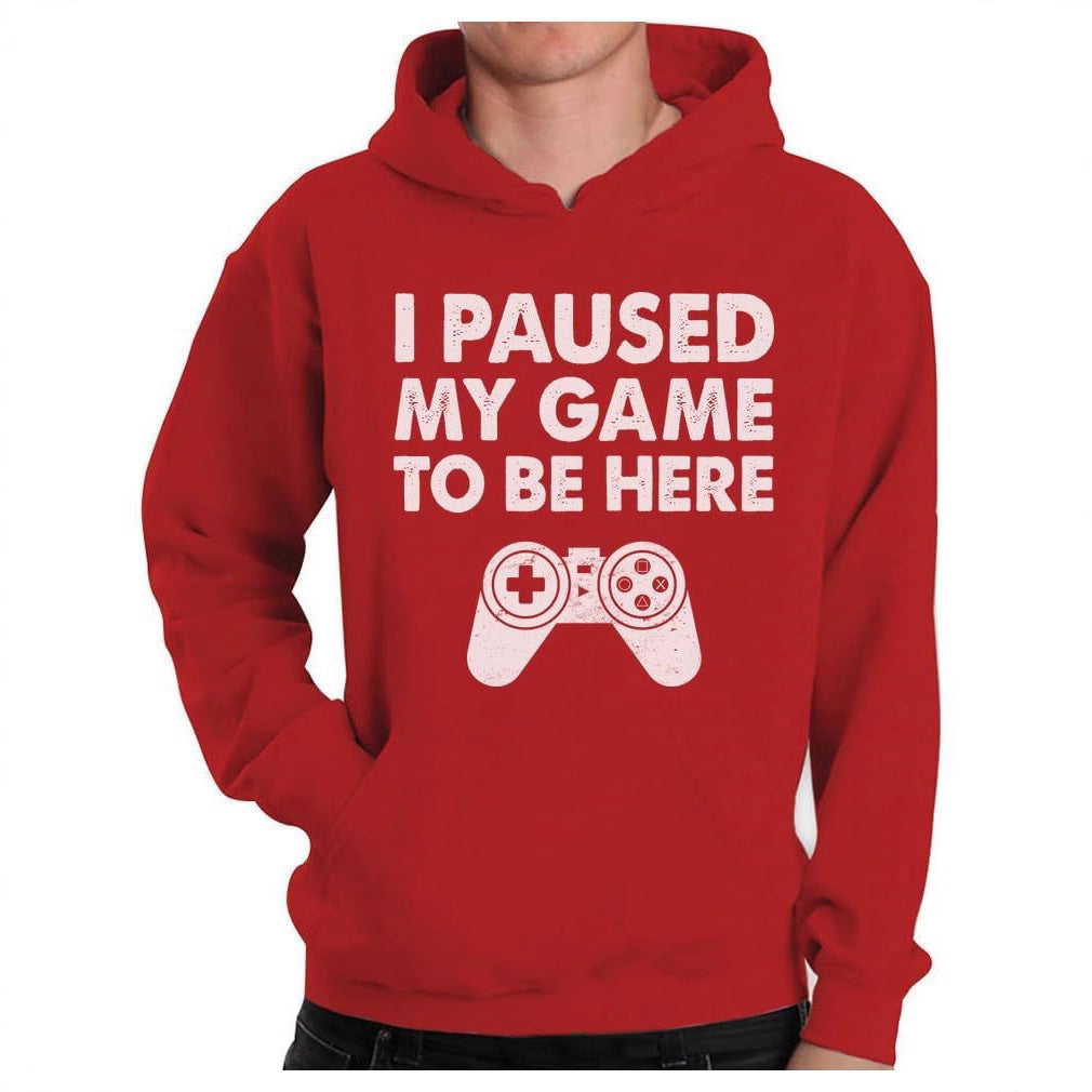 Herren Kreativer Kapuzenpullover mit Gaming-Motiv Shop Nory