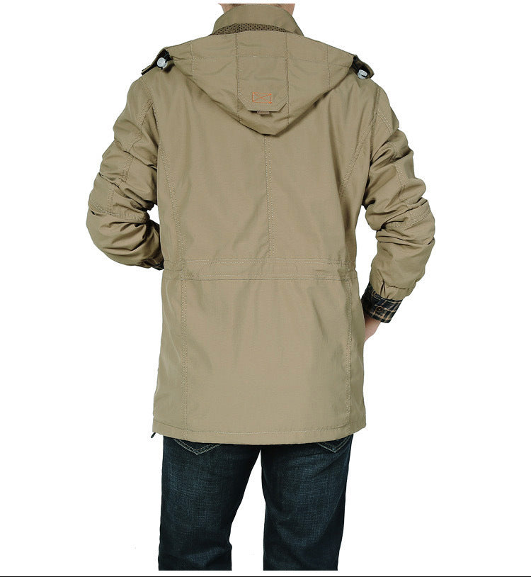 Herren funktionale Multifunktionsjacke