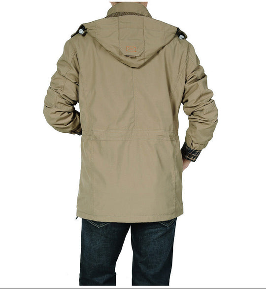 Herren funktionale Multifunktionsjacke