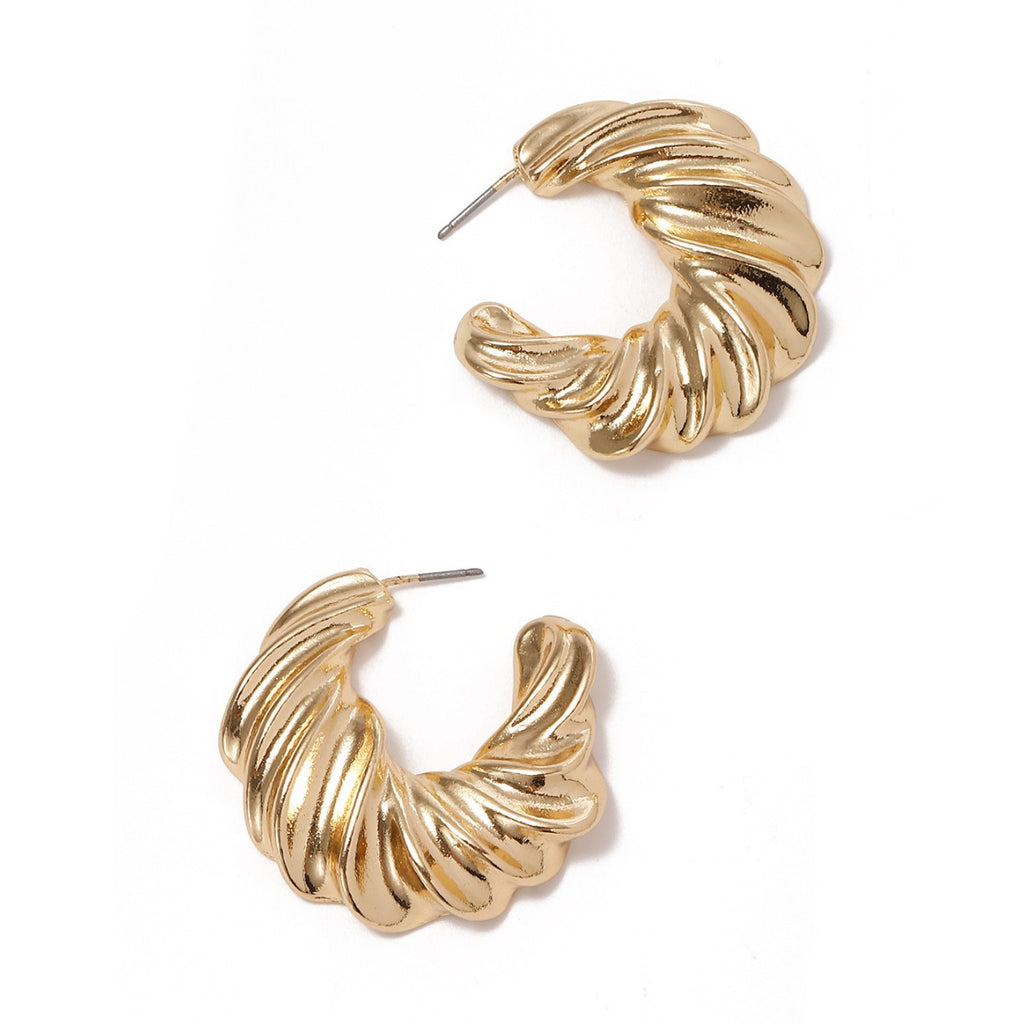 Damen Ohrhänger mit stilvollem, gedrehtem Design Shop Nory