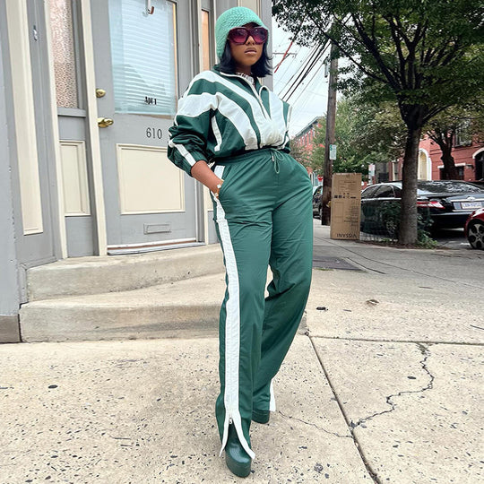 Damen nan kurz geschnittene sportliche Cropped-Bomberjacke mit durchgehendem Reißverschluss und tailliertem Kordelzug Shop Nory