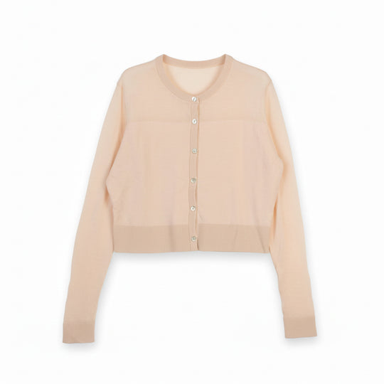 Damen Modische Strickjacke mit Knopfleiste Shop Nory