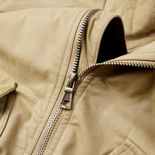 Herren Modische Übergangsjacke mit Fleece-Innenfutter Shop Nory