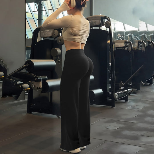 Damen Kompressionshose mit hoher Taille und Tummy Control