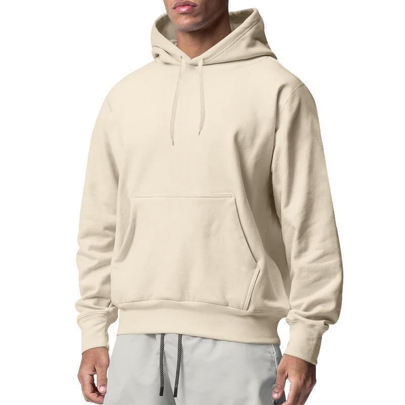 Herren nan Premium-Kapuzenpullover mit Kängurutasche, innen angerautem Fleece, verstärkter Nackennaht und geripptem Saum Shop Nory