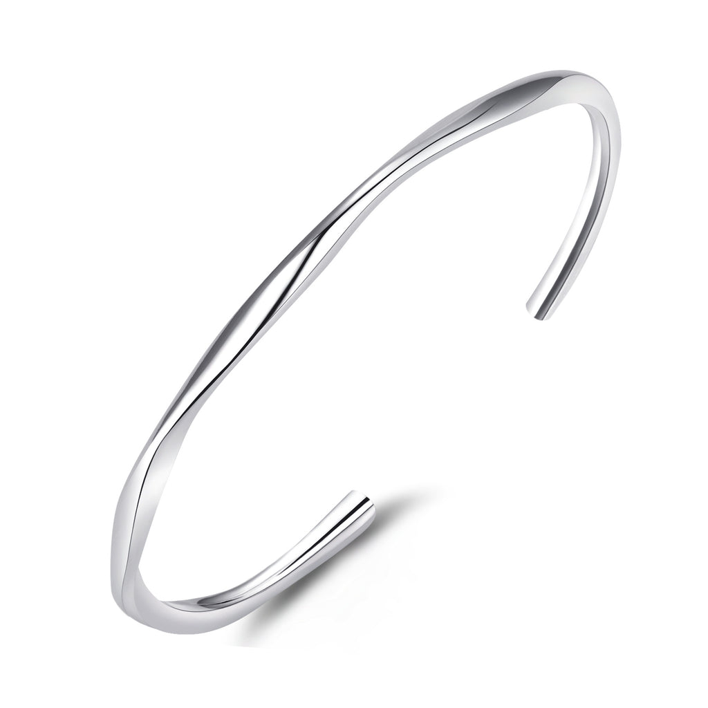 Damen Offene Armreife mit geschwungenem Design Shop Nory