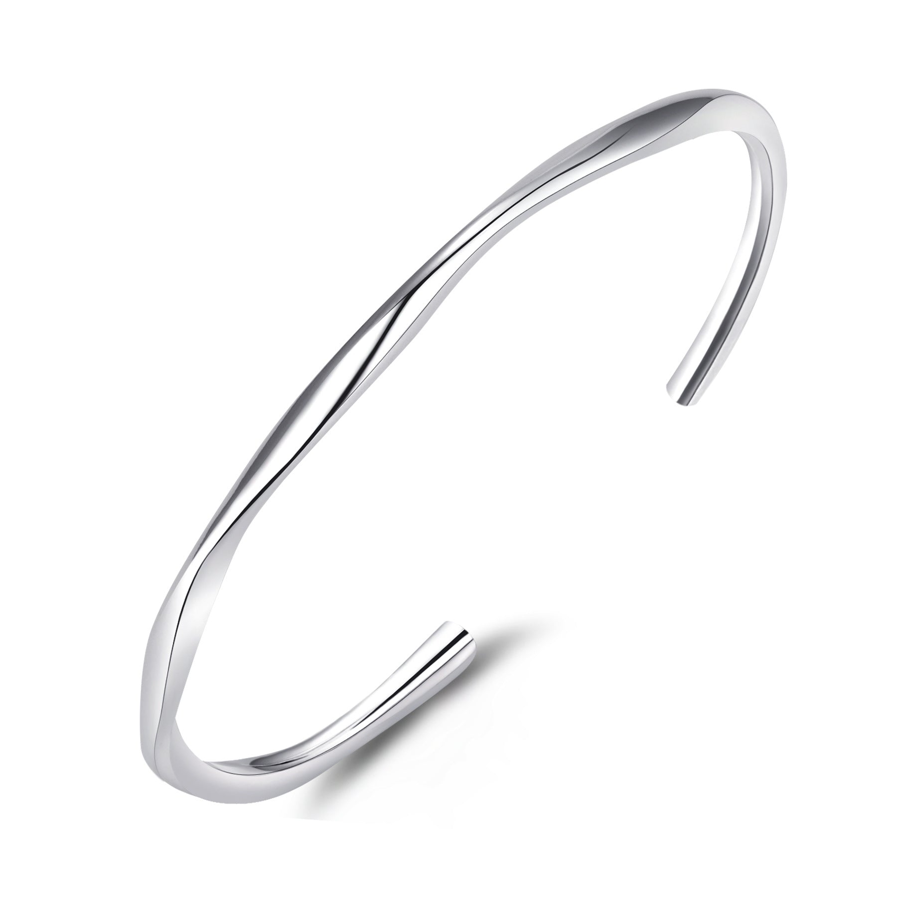Damen Offene Armreife mit geschwungenem Design Shop Nory