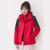 Damen Softshell Dattelrot
