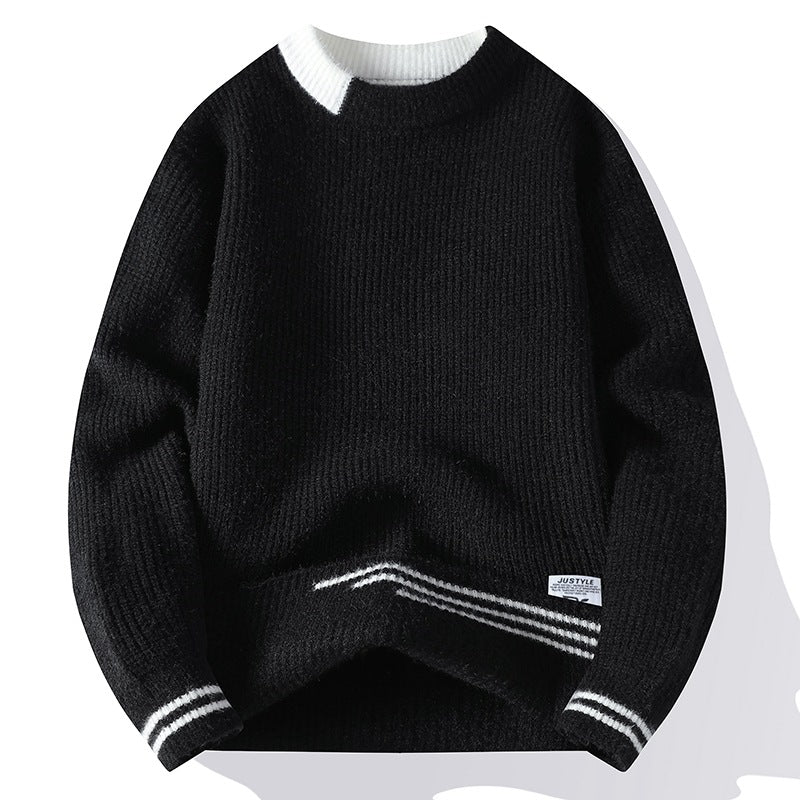 Damen Gemütlicher Strickpullover mit strukturiertem Muster Shop Nory