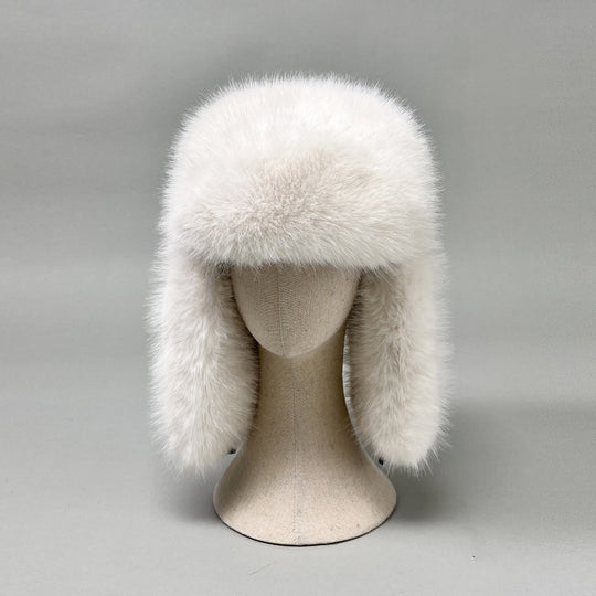 Damen Luxuriöse Kunstpelz-Uschanka mit Ohrklappen und wärmender Fütterung Shop Nory