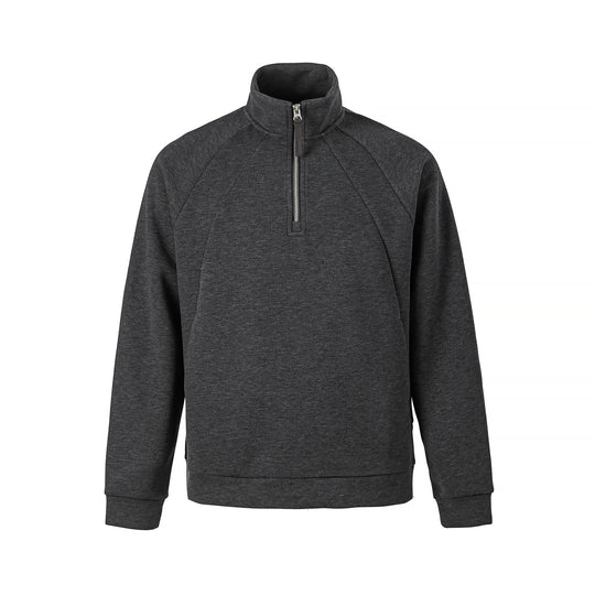 Unisex Halb‑Zip Oversize Sweatshirt mit Stehkragen und Raglanärmeln Shop Nory