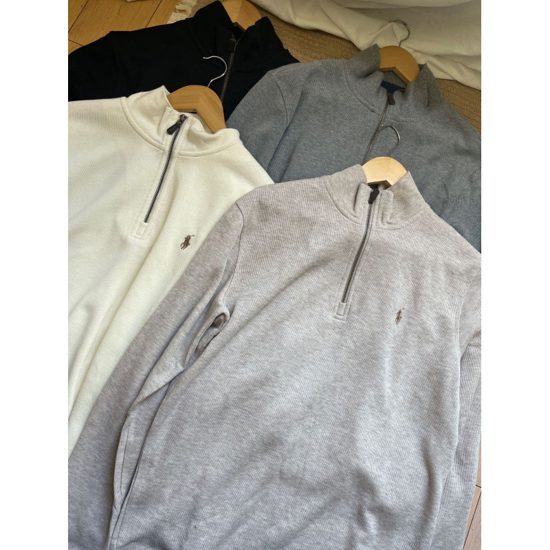 Damen Sportlicher Pullover mit Stehkragen Shop Nory