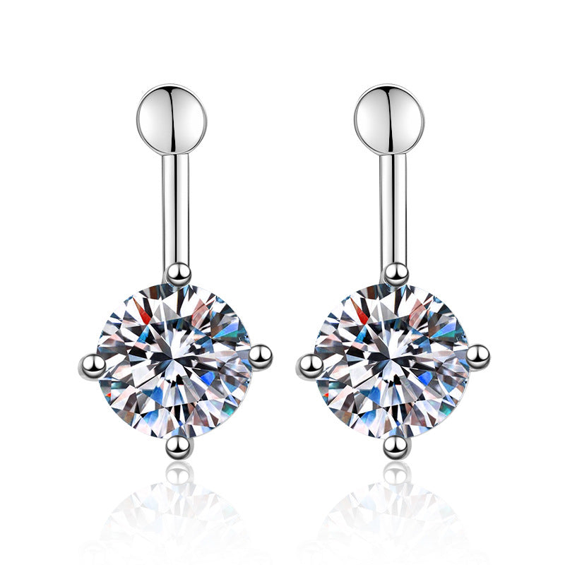 Damen Ohrstecker mit funkelndem Kristall Shop Nory