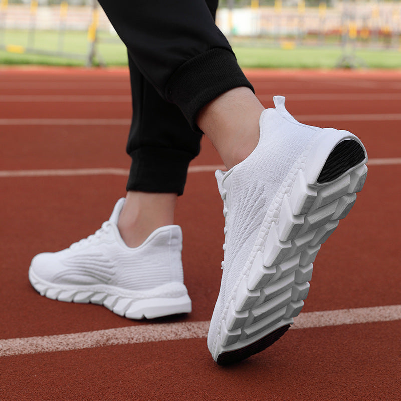 Herren Laufschuhe mit atmungsaktivem Obermaterial und stoßdämpfender Sohle