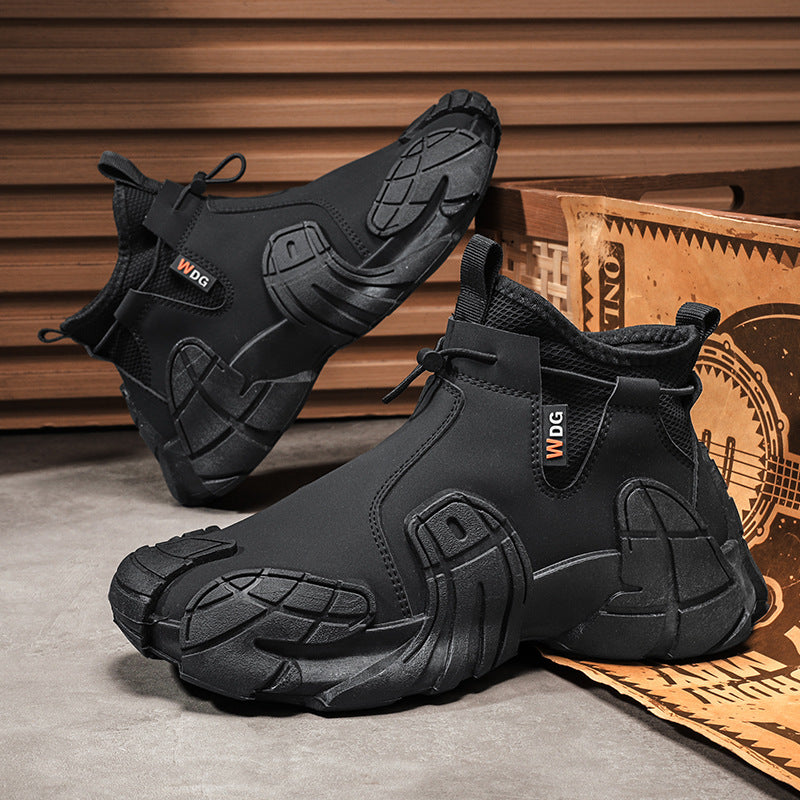 Herren robuste Outdoor Boots mit stabiler Sohle