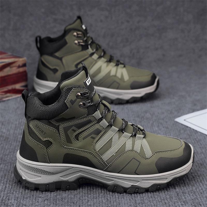 Damen Wanderstiefel mit robustem Obermaterial und rutschfester Sohle