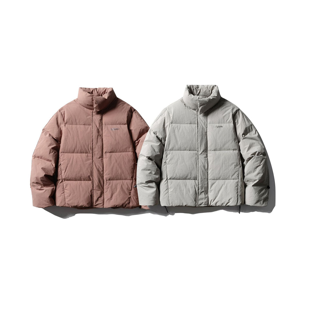 Herren Kurzer Boxy-Puffer mit wattiertem Kissenkragen und winddichter Außenhülle Shop Nory