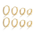 Damen Creolen-Set mit funkelnden Zirkonia-Details Shop Nory