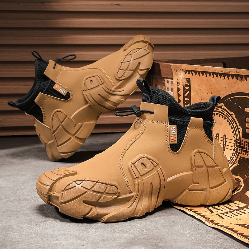 Herren robuste Outdoor Boots mit stabiler Sohle
